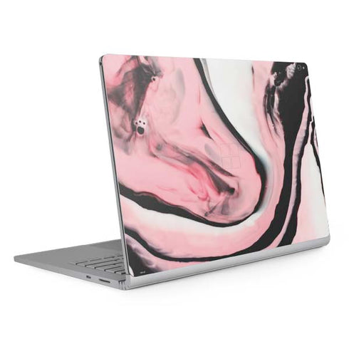 Pink Marble Ink Surface Book 2 15in Skin
